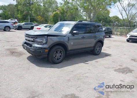 2024 Ford Bronco Sport Big Bend from USA, damaged, VIN 3FMCR9B64RRF49928